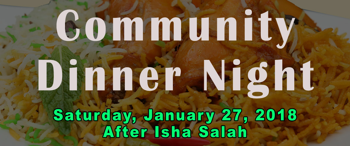 Community Dinner Night