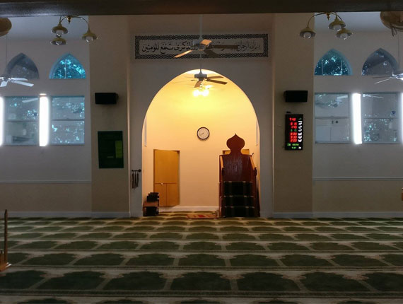 Masjid Taqwa Kissimee Florida Interior