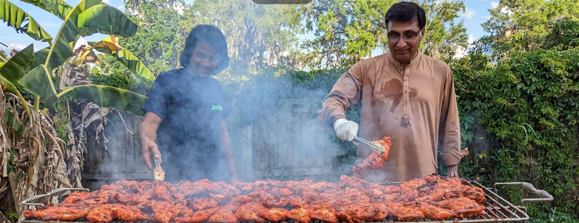 Ramadan 2023 Day 4 BBQ Chicken Masjid Taqwa